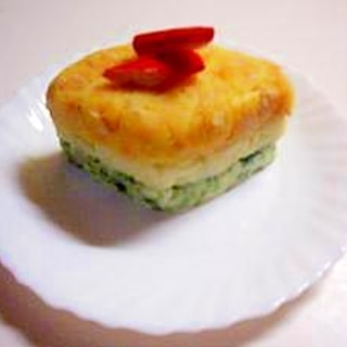 ひし餅風ポテトサラダ（全工程写真あり）